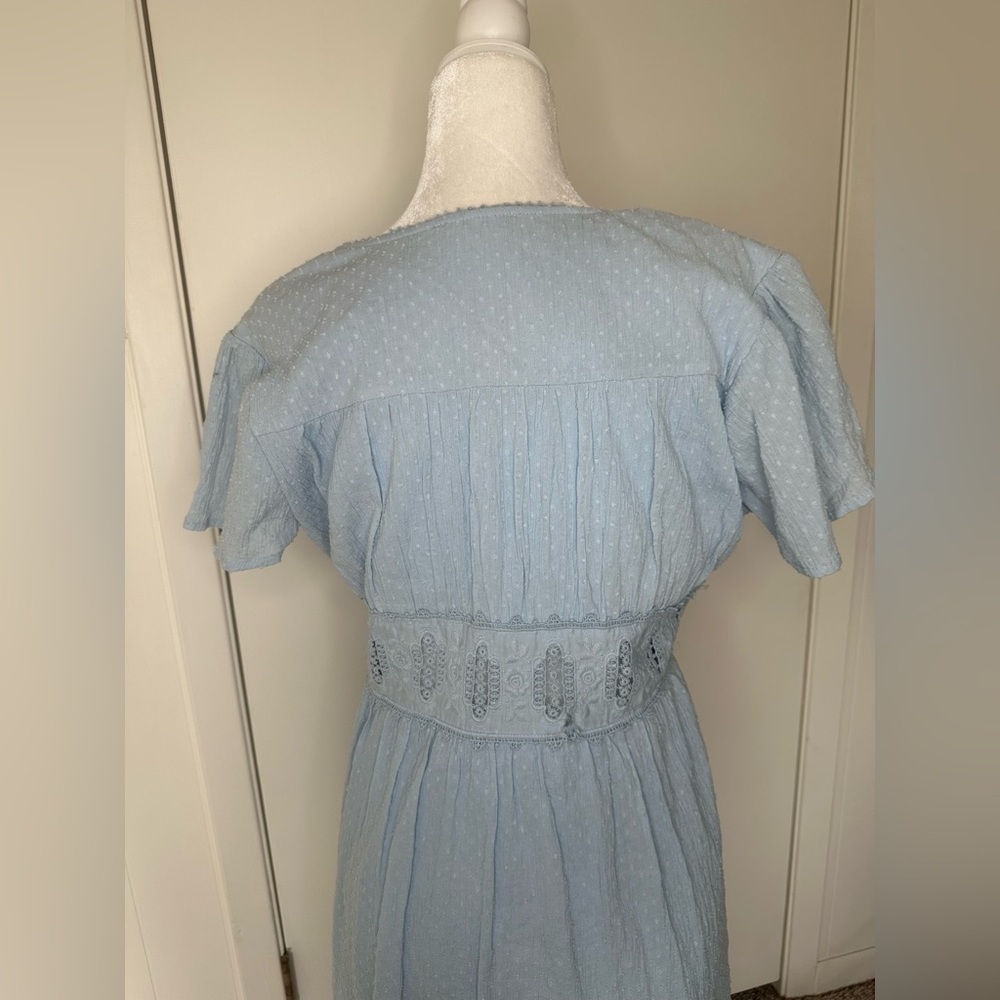 Altar’d state blue babydoll dress size L - Picture 4 of 9